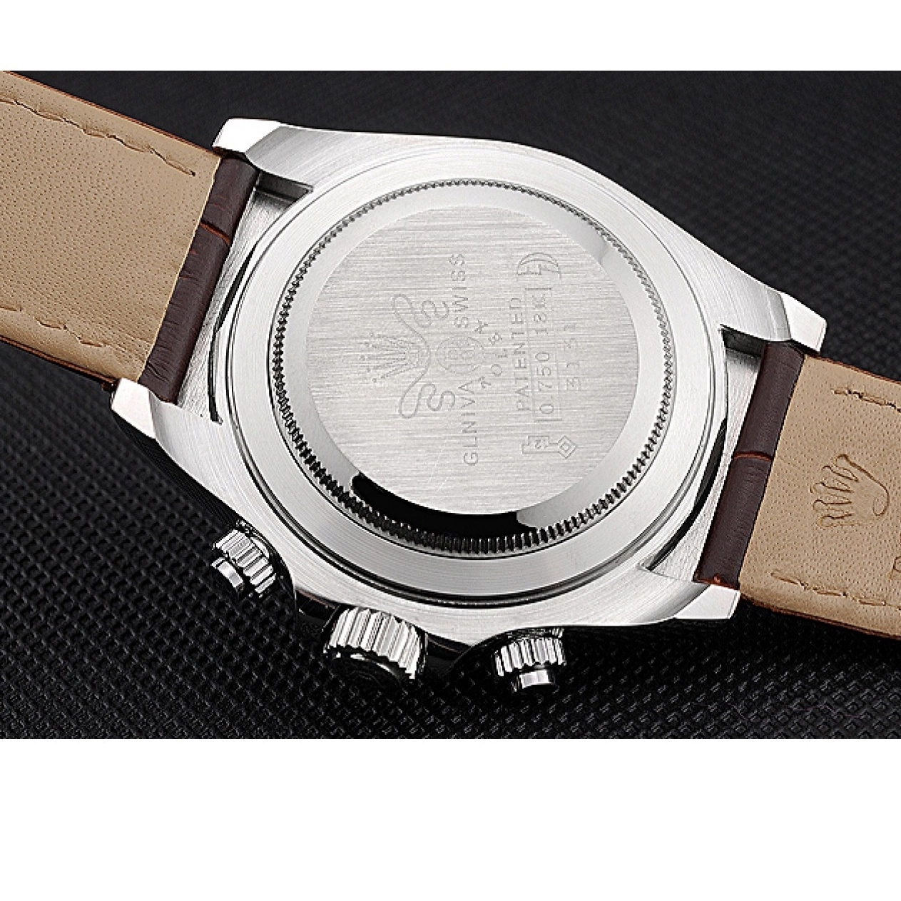 Aaa fake watches Bracelet Rolex Steel Leather Grey Racing Stainless Dial 622632 Daytona Cosmograph Case 0514